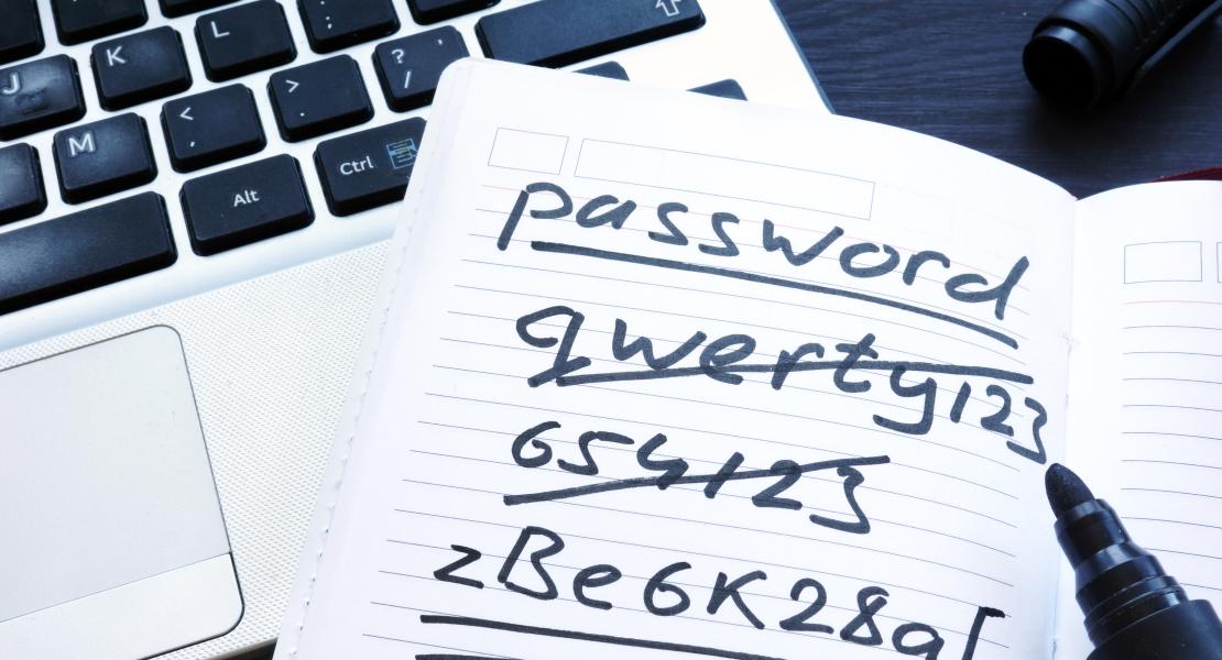 weak password